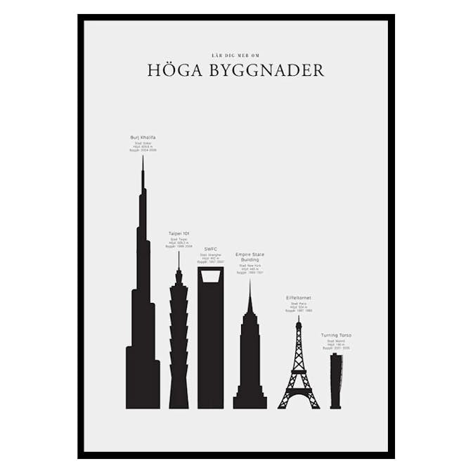 Poster Gallerix Höga Byggnader
