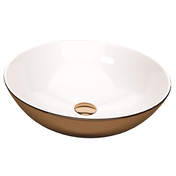 Tvättställ Badlyx Round 106 Bicolor 40 cm