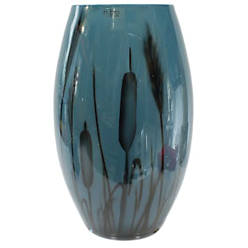 Vas Nybro Crystal Kaveldun Konvex 20 cm