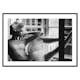 Poster Gallerix Woman In Window BW