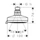 Huvuddusch Hansgrohe Croma 100 Multi