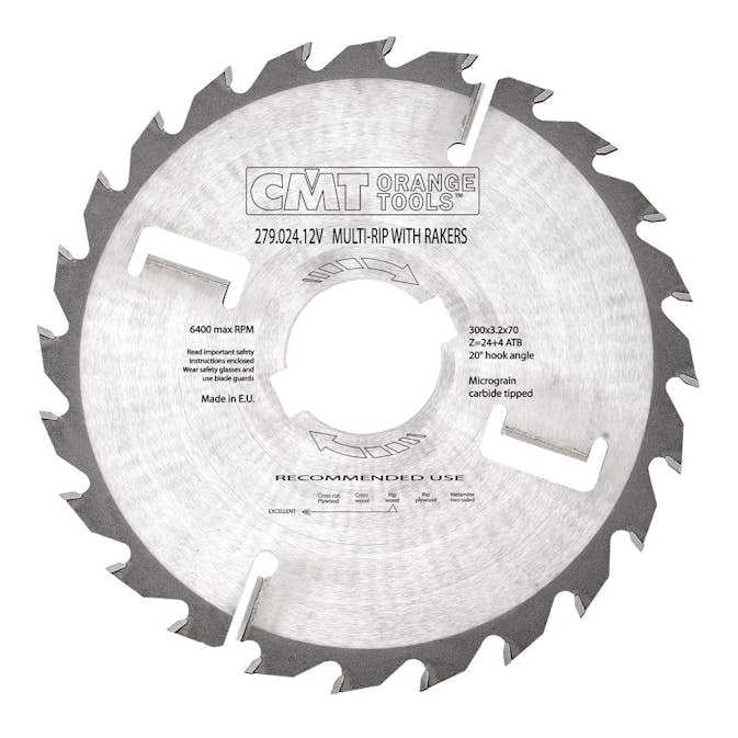 Klyvsågklinga CMT Orange Tools ATB +4 W