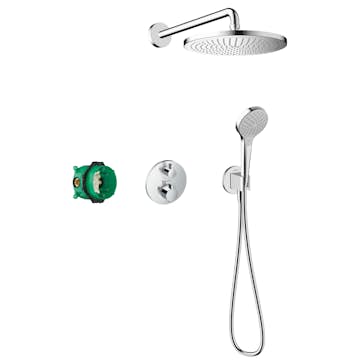 Takduschset Hansgrohe Croma 280 Ecostat S för Inbyggnad 1jet