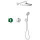 Takduschset Hansgrohe Croma 280 Ecostat S för Inbyggnad 1jet