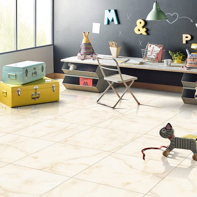 Klinker Netto Ceramika Crown Onyx Light Polished 60x60 cm