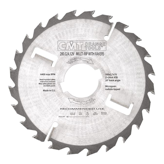 Klyvsågklinga CMT Orange Tools ATB Tunn T21+3 F