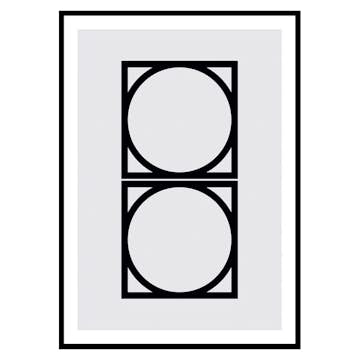 Poster Gallerix Geometric Art No1