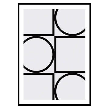 Poster Gallerix Geometric Art No2