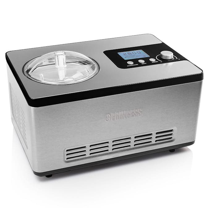 Glassmaskin Princess LCD Helautomatisk med Inbyggd Kompressor 2L