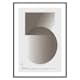 Poster Gallerix Graphical Number 5