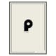 Poster Gallerix P As In Peachy