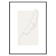 Poster Gallerix Banana Leaf Line Art No1