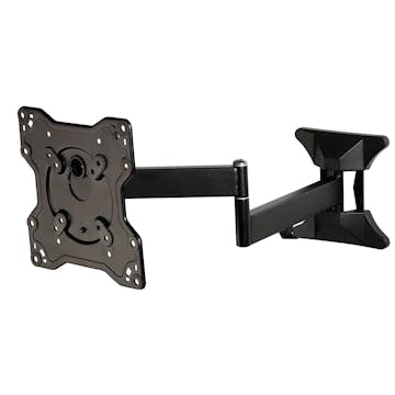 Väggfäste Vivanco 2-arm Vridbart 43 tum/25 kg Svart