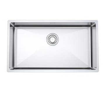 Diskho DecoSteel DI-ART 73 Rostfri Enkel Diskhoar Kök Tvättstuga