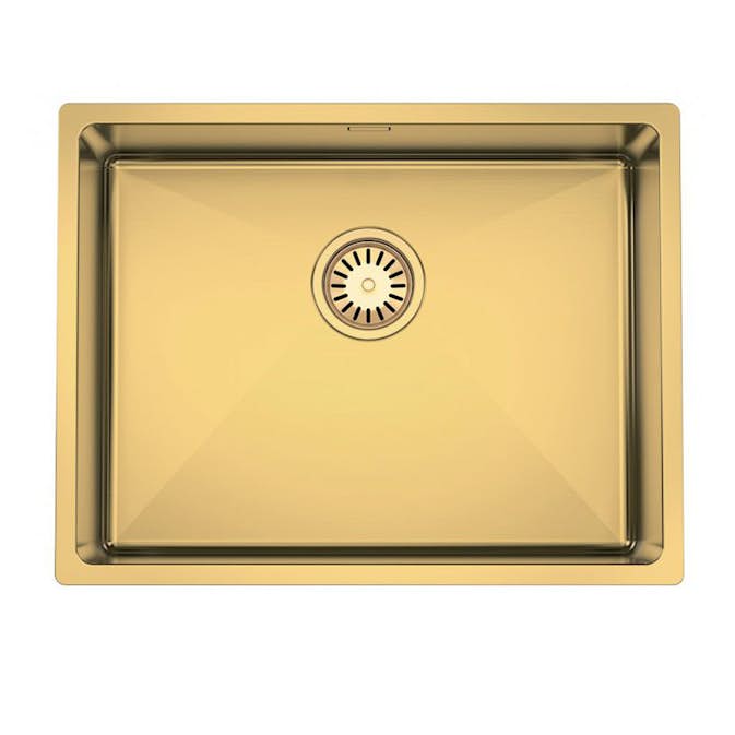 Diskho DecoSteel DI-ART GOLD 53 Enkel för Kök och Tvättstuga