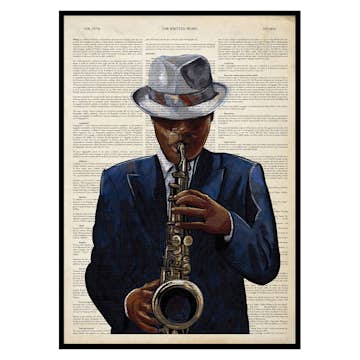 Poster Gallerix Saxophone