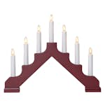 Ljusstake Star Trading Ada 7-Armad Adventsljusstake