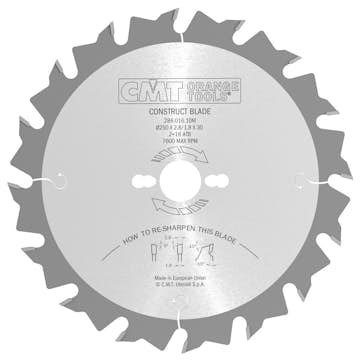 Byggsågklinga CMT Orange Tools WB