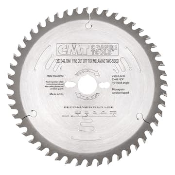 Sågklinga CMT Orange Tools HDF Dubbelsidig laminat/melamin