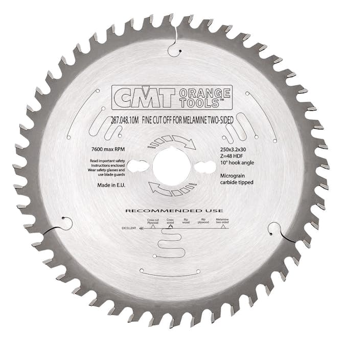 Sågklinga CMT Orange Tools HDF Dubbelsidig laminat/melamin
