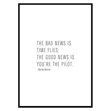 Poster Gallerix Time Flies