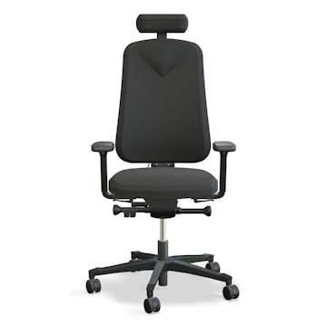 Kontorsstol Lanab Group Höganäs 290 med Armstöd och Nackstöd