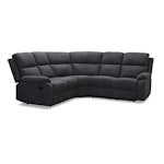 Soffa Hagagrupen Nevada Grå Reclinerhörnsoffa i Polyester 240cm