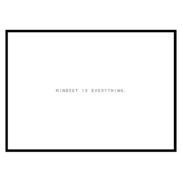 Poster Gallerix Mindset
