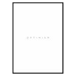 Poster Gallerix Optimism