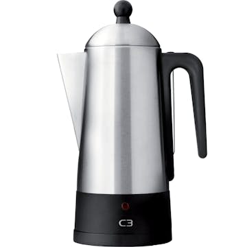 Perkolator Champion C3 Design Borstat Rostfritt Stål 6kp