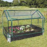 Drivbänk Ryom Drivhus för Pallkrage med Stark PVC-Duk & Stålram