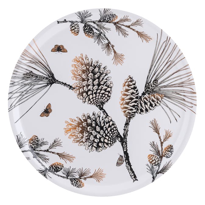 Bricka Åry Trays Pine Cone Rund
