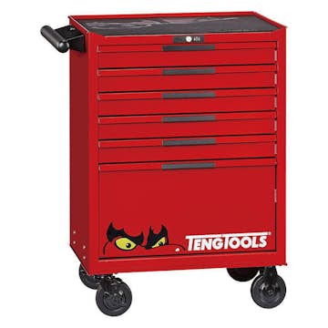 Verktygsvagn Teng Tools 6 Lådor Låg