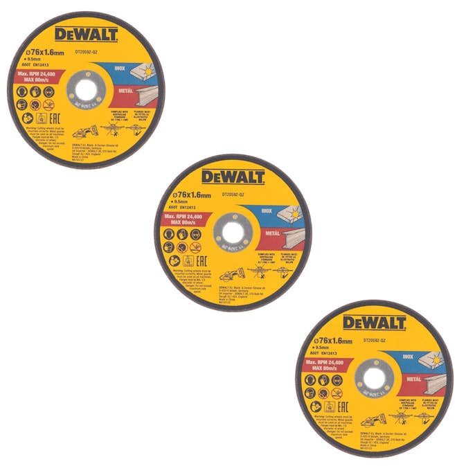 Kapskiva DeWalt DT20592-QZ 76mm 3 St