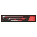 Spärrhandtagsset Teng Tools TTXRL03