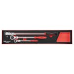 Spärrhandtagsset Teng Tools TTXRF03