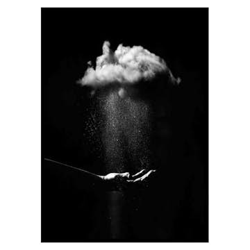 Poster Gallerix Rain In Dark