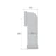 WC-Anslutning Jafo Universal 90 Grader