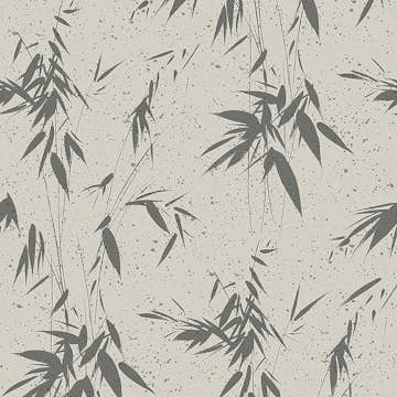 Tapet Boråstapeter Eastern Simplicity Ink Bamboo 3113