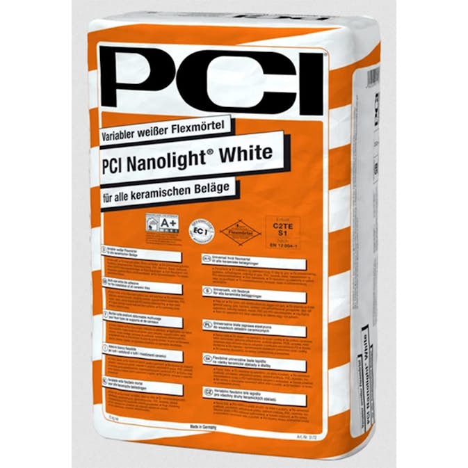 Fästmassa PCI Nanolight Fix Vit