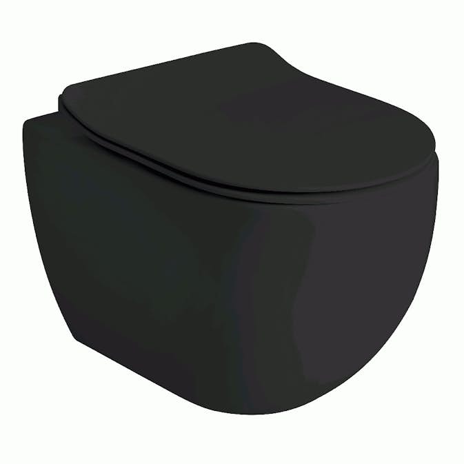 Vägghängd Toalettstol Lavabo Glomp Mini Rimless