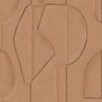 Fototapet Eijffinger Artifact väggbild Sculpted Clay Terra 312482