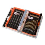 Borrsats Boxer 17-delar Kombi HSS