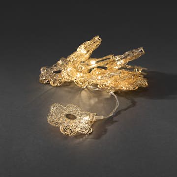 Ljusslinga Gnosjö Konstsmide Metallblommor
