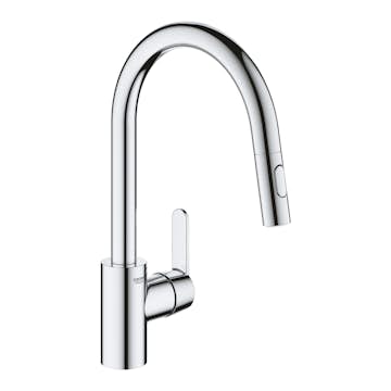 Köksblandare Grohe Get 31484 med Utdragbar Pip