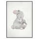 Poster Gallerix Watercolor Rabbits