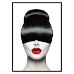 Poster Gallerix Red Lips Hair Cut