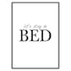 Poster Gallerix Lets Stay In Bed