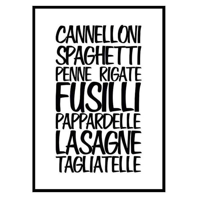 Poster Gallerix Pasta