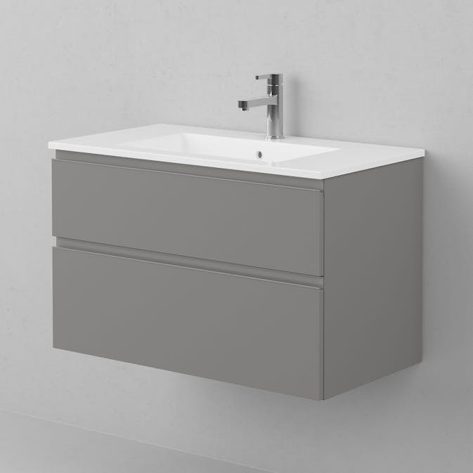 Tvättställsskåp INR Viskan Grip med 2 Lådor